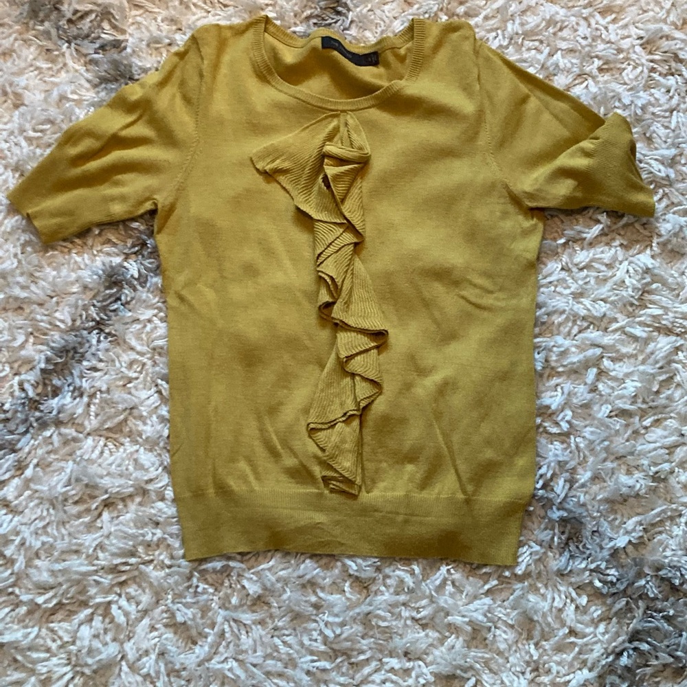 Frilly Sweater Shirt